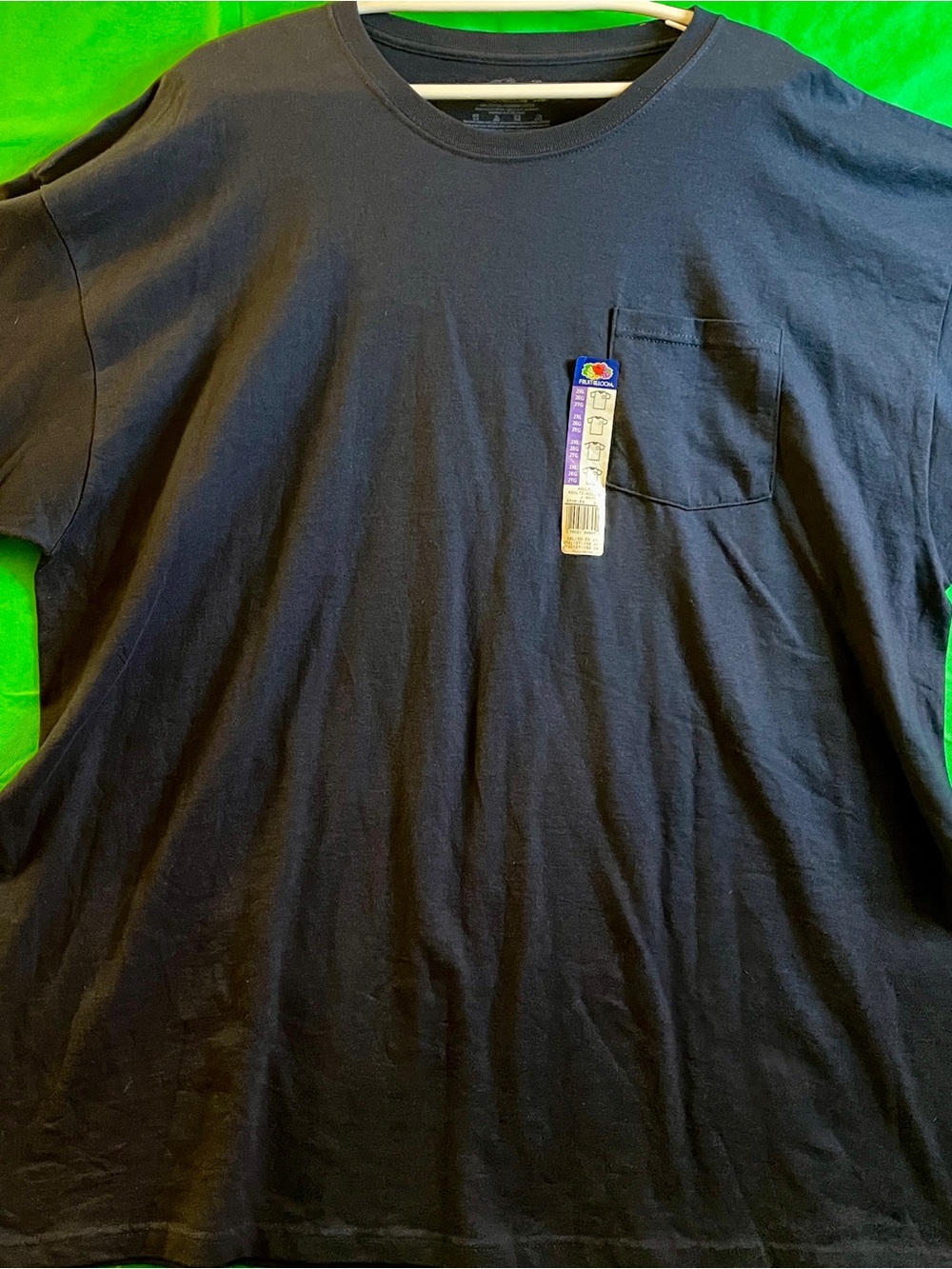 Classic Blue Pocket T‑Shirt - Men's